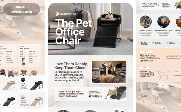 SeatMate app interface demonstration